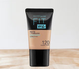 MAYBELLINE Fit Me Matte & Poreless with Clay Foundation 18ml - CHOOSE YOUR SHADE Maybelline New York