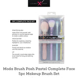 MŌDA® Posh Pastel 5pc Complete Face Kit Moda